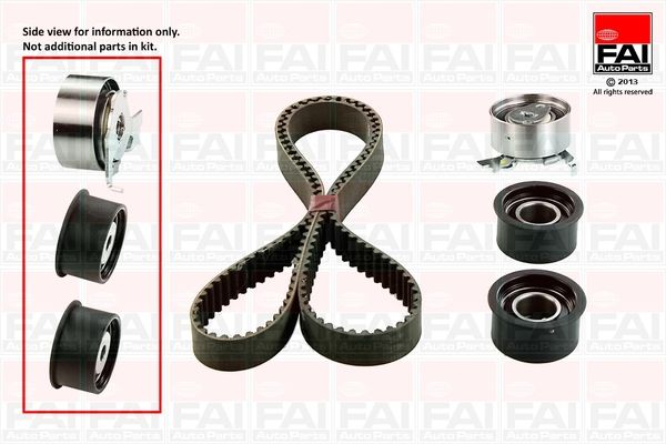 FAI AUTOPARTS Комплект ремня ГРМ TBK342